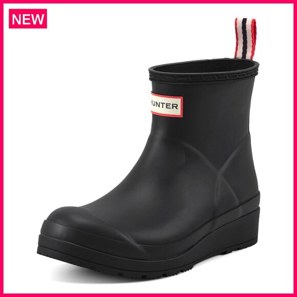Women's Waterproof Rain Boots with Cushioned Comfort 1.5 Inch Heel
